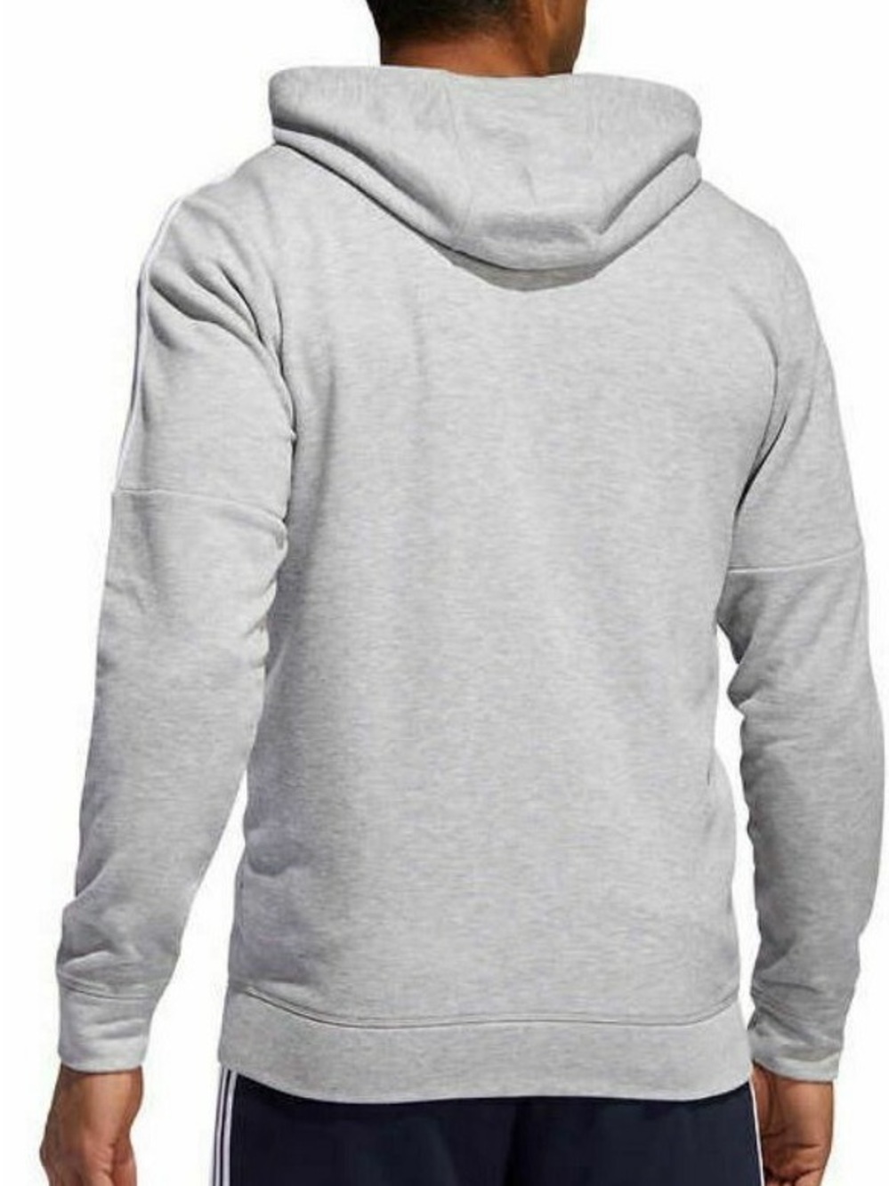 NWT Adidas Men's Essentials 3-Stripes French Terry Full-Zip Hoodie SZ M - Picture 5 of 8